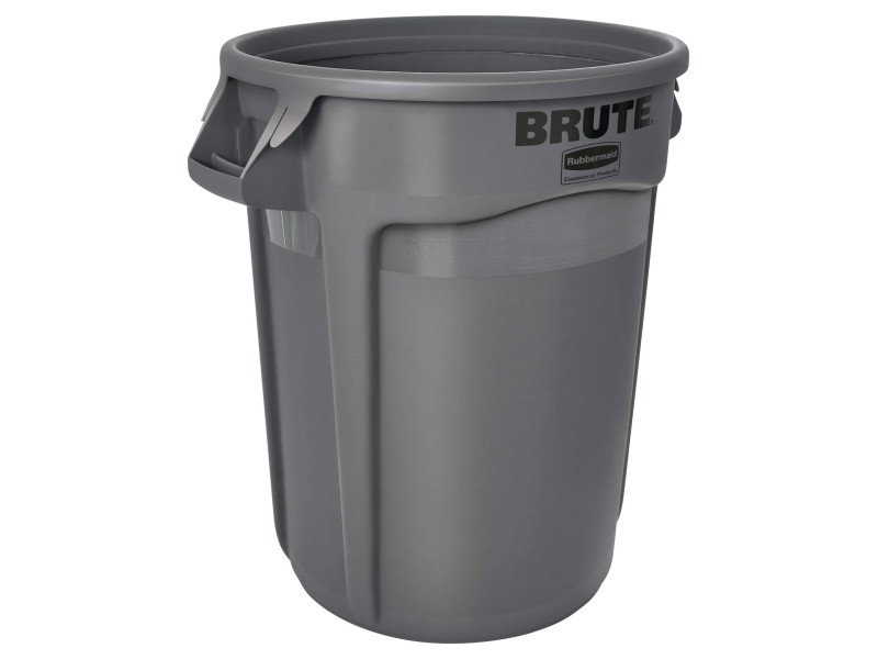 Rubbermaid Collecteur BRUTE 121,1 litres, en PP, gris