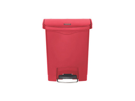 Rubbermaid Collecteur à pédale Slim Jim, 30 litres, gris