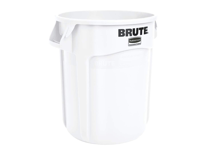 Rubbermaid Collecteur BRUTE 75,7 litres, en PP, blanc
