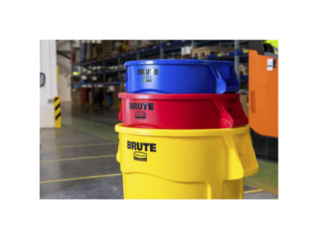 Rubbermaid Collecteur BRUTE 121,1 litres, en PP, blanc
