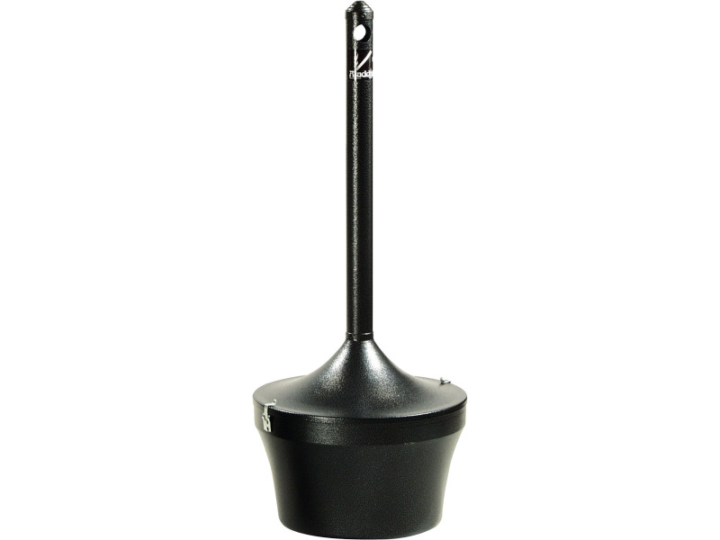 Rubbermaid Cendrier sur pied Aladdin, 16,1 litres, noir