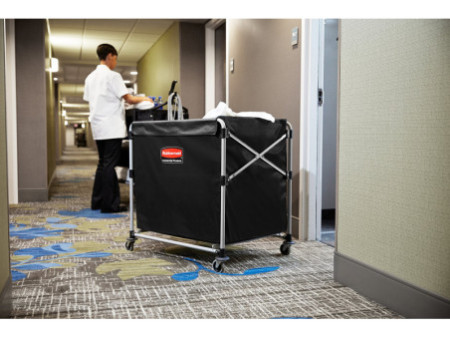 Rubbermaid Sac pour chariot pliant X-Cart, 300 litres, noir