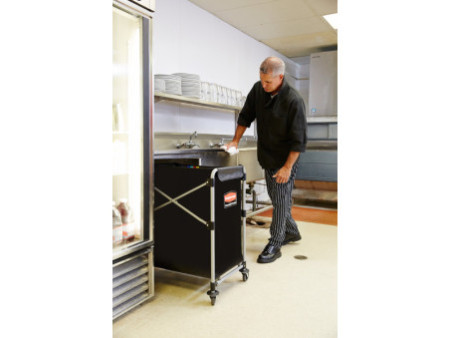 Rubbermaid Sac pour chariot pliant X-Cart, 150 litres, noir
