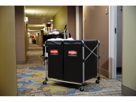 Rubbermaid Sac pour chariot pliant X-Cart, 150 litres, noir