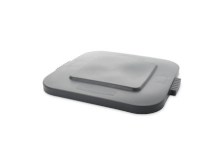 Rubbermaid Couvercle pour collecteur BRUTE carré, gris
