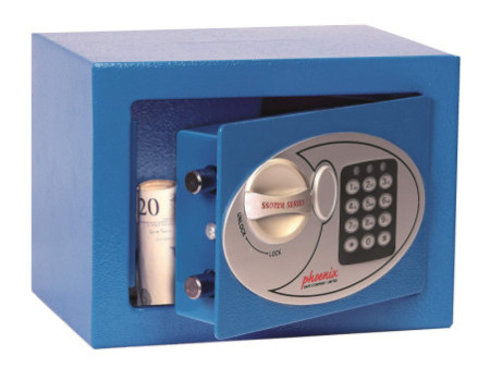 phoenix Coffre-fort de sécurité COMPACT, bleu