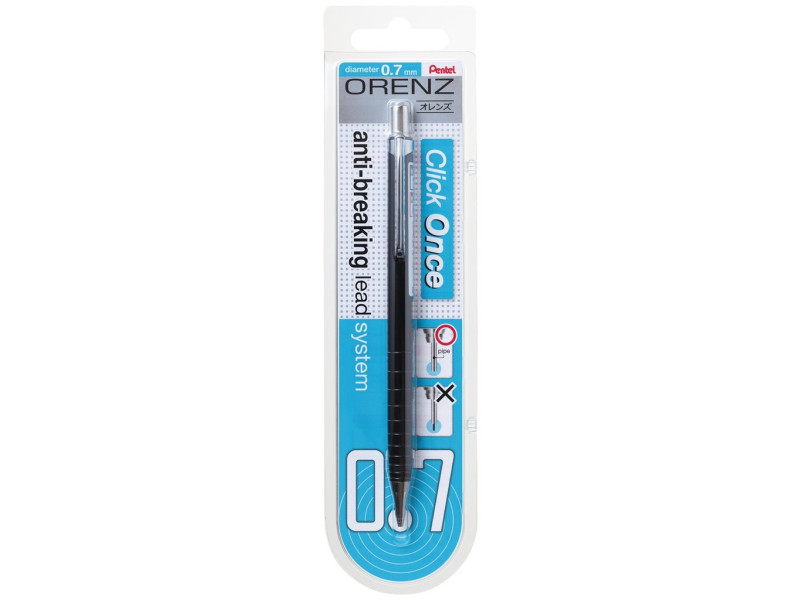 Pentel Porte-mines ORENZ, 0,7 mm, noir