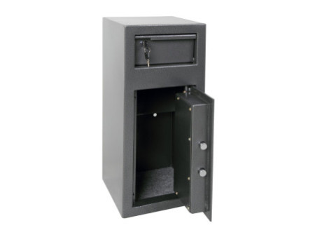 phoenix Coffre-fort de dépôt SS0992K, gris graphite