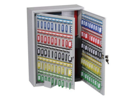 phoenix Armoire à clés KC0604K pour 200 clés, gris clair