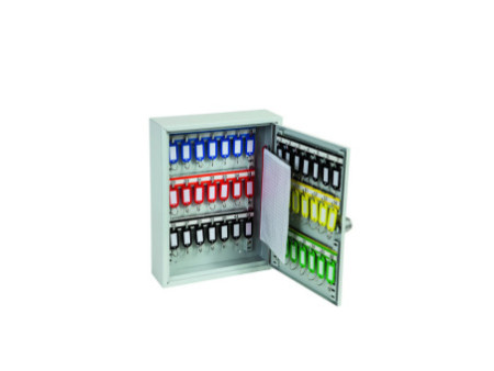 phoenix Armoire à clés KC0601E pour 42 clés, gris clair