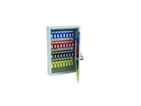 phoenix Armoire à clés KC0602E pour 64 clés, gris clair