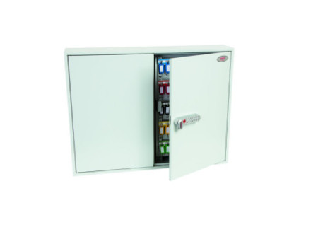 phoenix Armoire à clés KC0606E pour 400 clés, gris clair