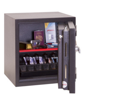 phoenix Coffre-fort anti-effraction MERCURY HS2051E, gris