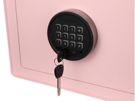 phoenix Coffre-fort anti-effraction DREAM Home Safe, rose