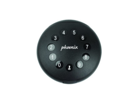 phoenix Boîte à clés PALM KS0212EC avec câble en acier, noir