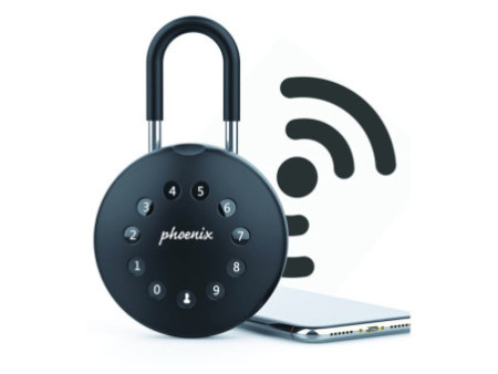 phoenix Boîte à clés PALM KS0213ES avec anse de cadenas,noir