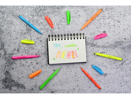 PentelArts Stylo feutre Brush Sign Pen SES15, rose fluo