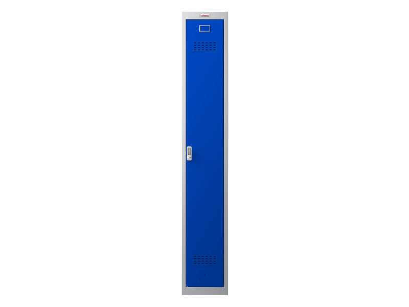 phoenix Vestiaire PL1130, serrure électronique, gris/bleu