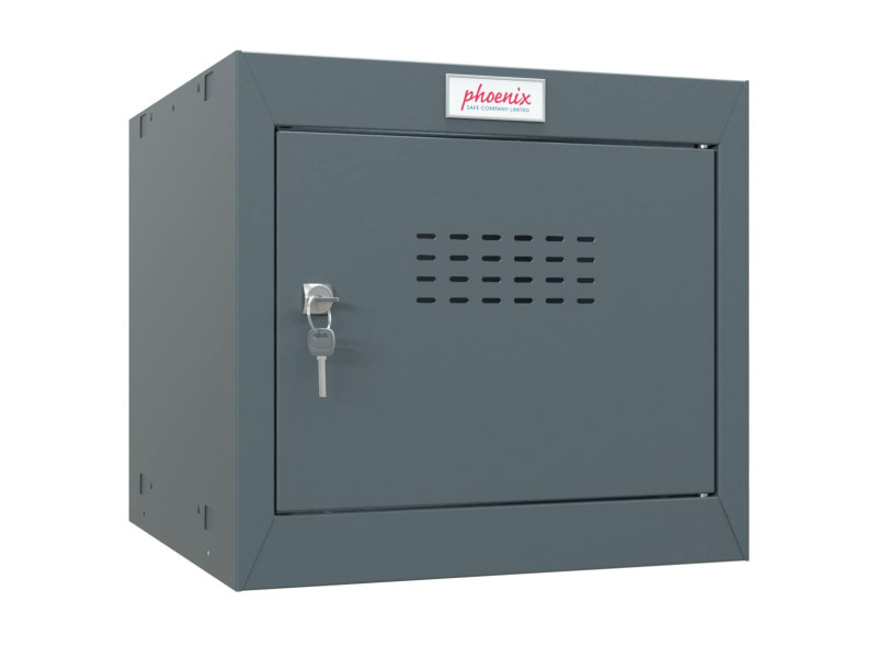 phoenix Casier cubique CL0344, serrure à clé, anthracite