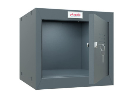 phoenix Casier cubique CL0344, serrure à clé, anthracite