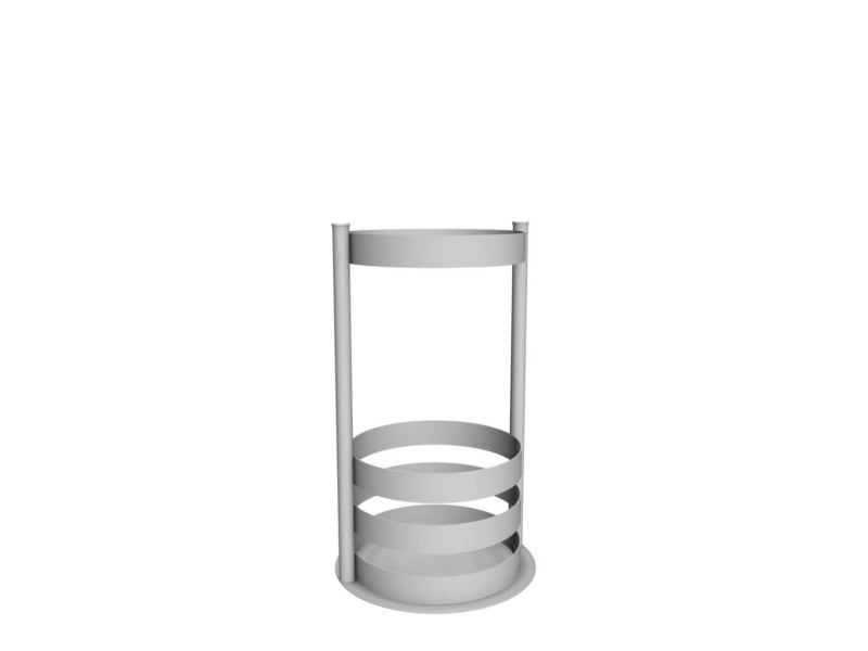 kerkmann Porte-parapluie Tim, acier inoxydable