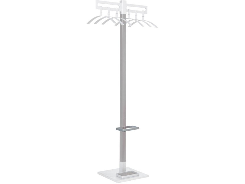 kerkmann Porte-parapluie avec bac d'égouttement, gris argent