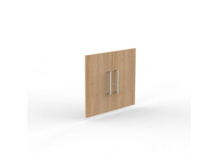 kerkmann Kit de porte pour étagère, 2 hauteurs de classeur