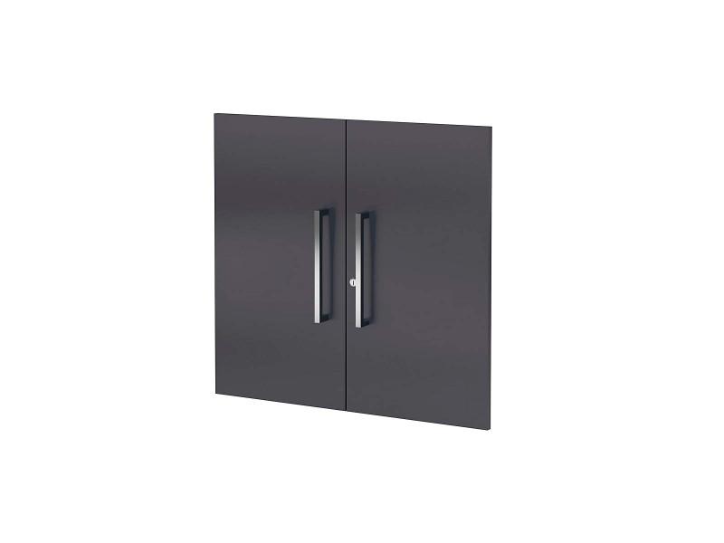 kerkmann Kit de porte pour étagère, 2 hauteurs de classeur