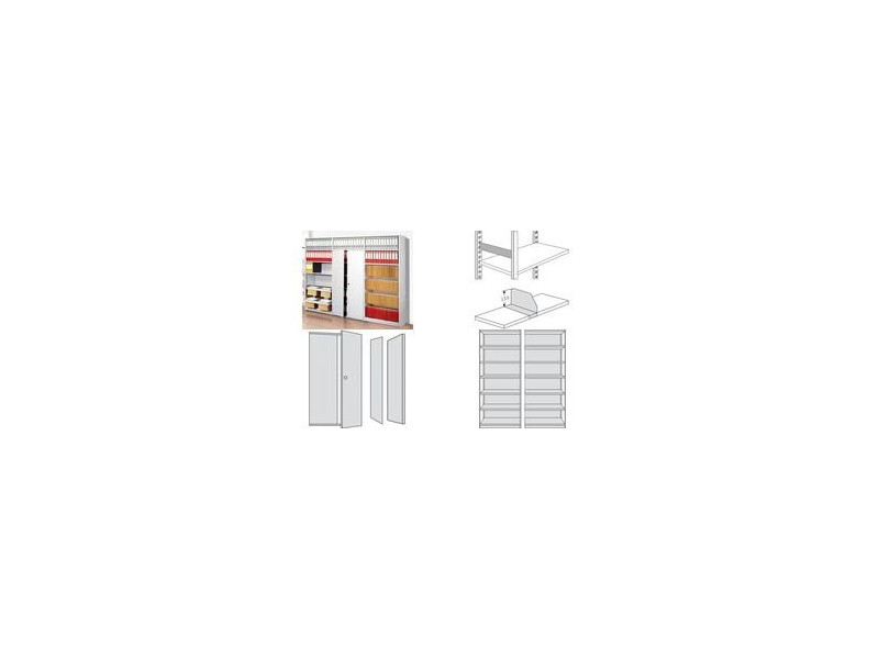 kerkmann Rayonnage de base Progress 500, (H)2.250 mm