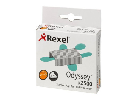 Rexel Agrafes Odyssey pour agrafeuse Odyssey, zingué