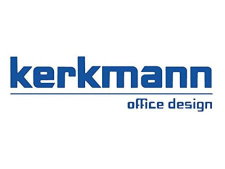 kerkmann Etagère à prospectus Rico, 12 x A4, gris argent