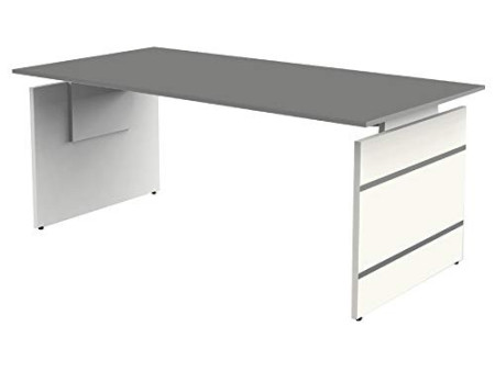 kerkmann Bureau avec piètement panneau Form 4, (L)1.800 mm