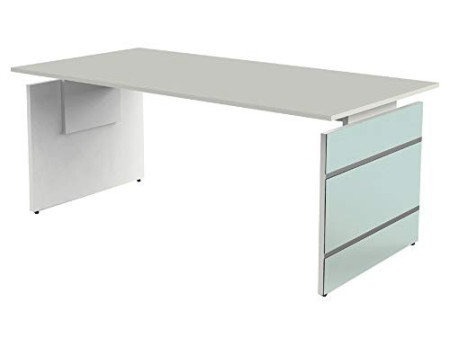 kerkmann Bureau avec piètement panneau AVETO, (L)1.800 mm