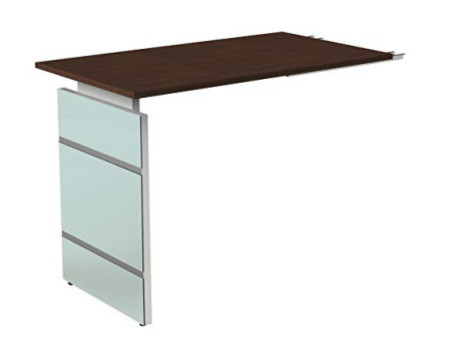 kerkmann Table annexe avec piètement panneau AVETO, blanc