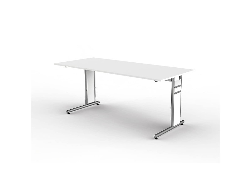 kerkmann Bureau Form 4, (L)1.800 mm, blanc