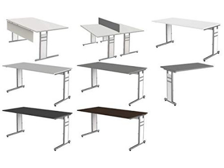 kerkmann Table d'appoint Form 4, (L)1.000 mm, blanc