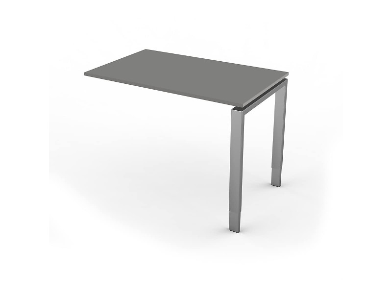kerkmann Table annexe Form 5, support 4 pieds, graphite
