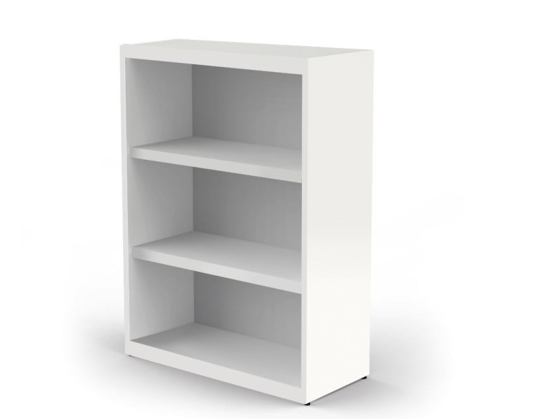 kerkmann Etagère, 2 étagères, 3 hauteurs de classeur, blanc