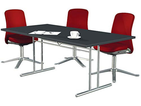 kerkmann Table de conférence ARTLINE, (L)2.000 mm, blanc