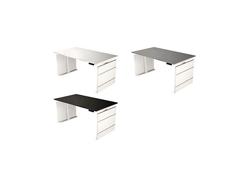 kerkmann Bureau assis-debout avec panneau Move 3, anthracite