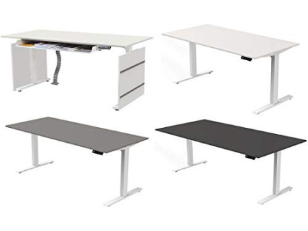 kerkmann Table de bureau assis-debout Move 3, (L)1.800 mm