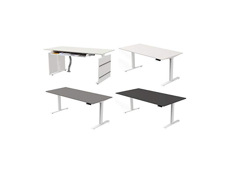 kerkmann Table de bureau assis-debout Move 3, (L)1.800 mm