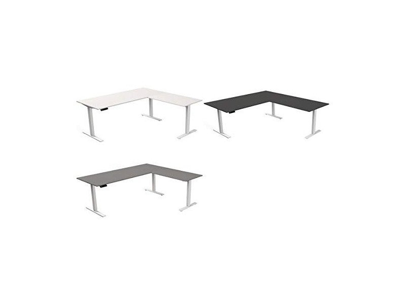kerkmann Table de bureau assis-debout Move 3, anthracite