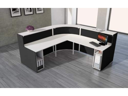 kerkmann Comptoir d'angle BARI, anthracite