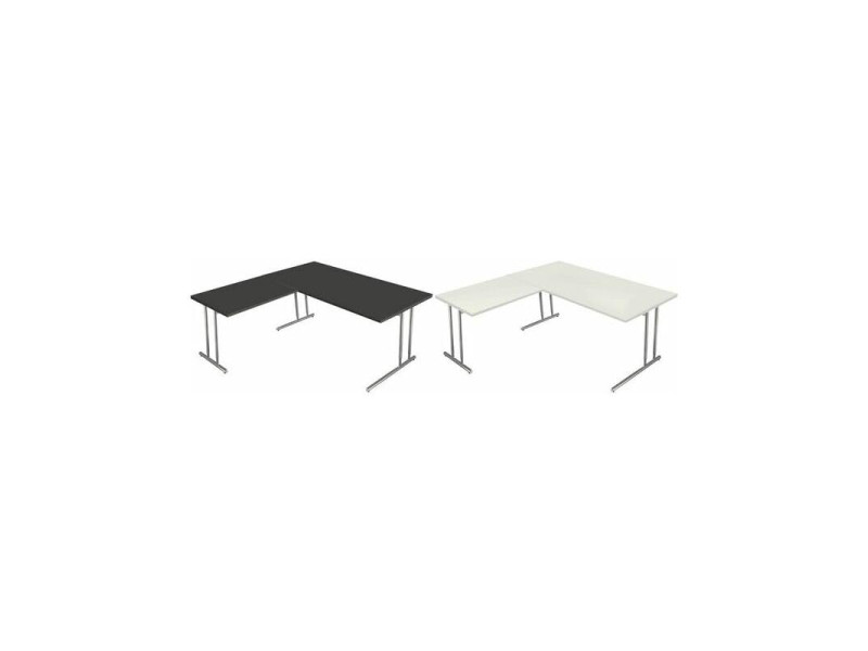 kerkmann Bureau ARTLINE avec extension, (L)1.600 mm