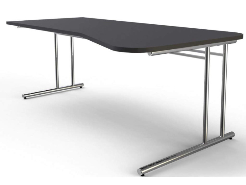 kerkmann Bureau pour PC ARTLINE, (L)1.950 mm, anthracite