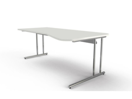 kerkmann Bureau pour PC ARTLINE, (L)1.950 mm, blanc