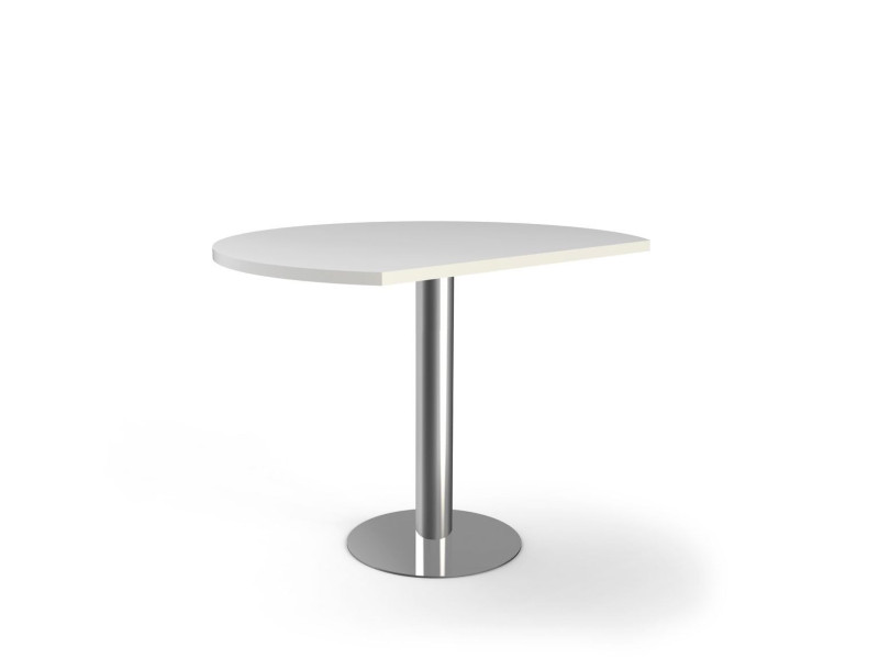 kerkmann Table de réunion ARTLINE, diamètre: 1.000 mm, blanc