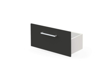 kerkmann Bloc-tiroir, 1 hauteur de classeur, anthracite