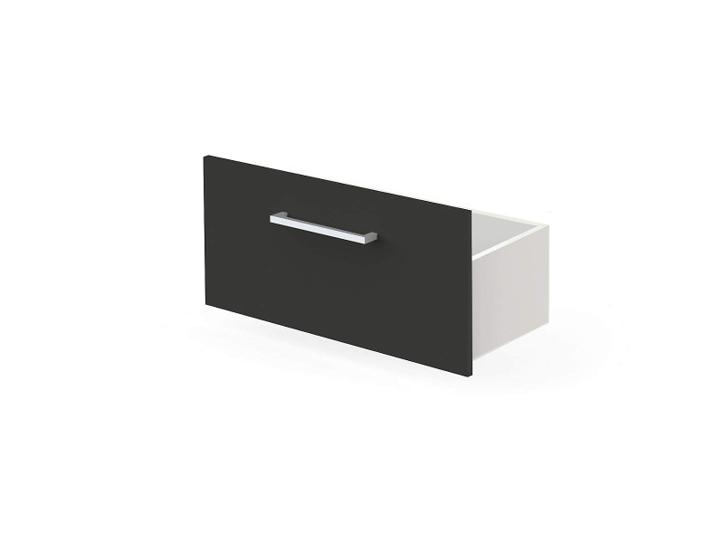 kerkmann Bloc-tiroir, 1 hauteur de classeur, anthracite